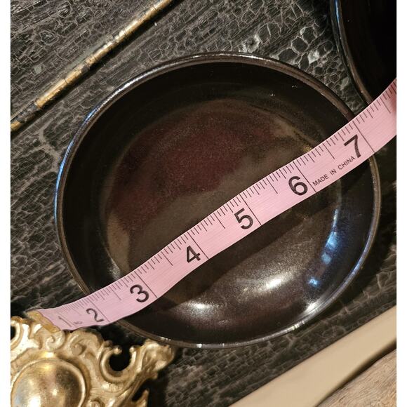 Set of Two Nesting Prep Bowls From Pottery Studio - 5" and 5.5" - Picture 4 of 10